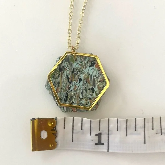 Handmade Polymer Clay Pendant Necklace - Picture 3 of 3